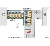 ★手数料０円★前橋市下小出町１丁目　月極駐車場（LP）